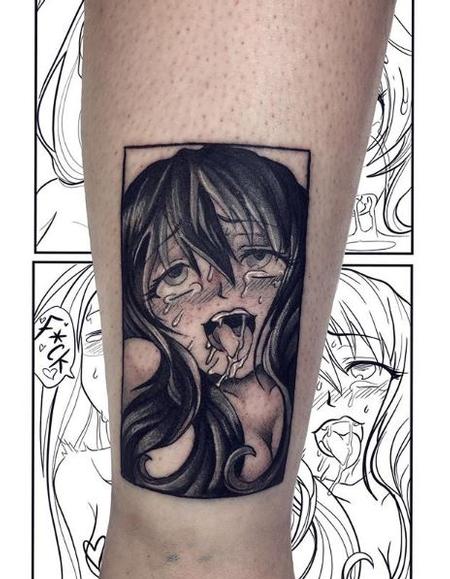 Ashes Bardole - Anime Girl Tattoo